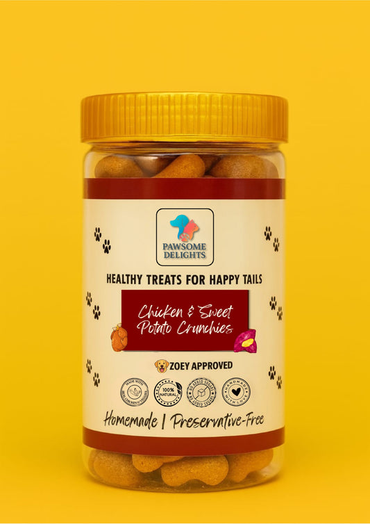 Chicken and Sweet Potato Crunchies (200g)