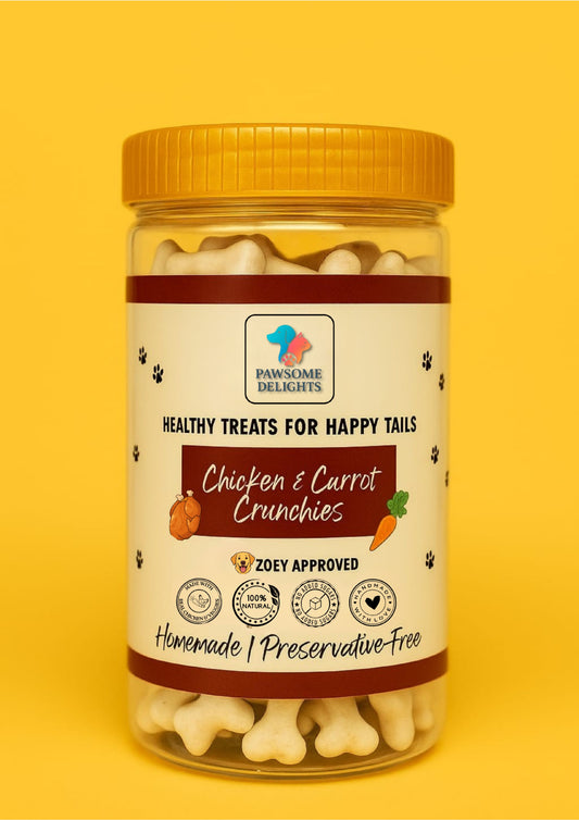 Chicken & Carrot Crunchies (200g)